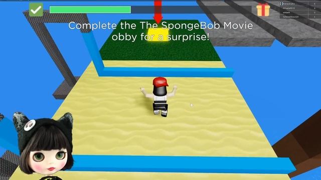 Самые СТРАННЫЕ паркуры у Спанч Боба в Роблокс - ROBLOX Obby челлендж смотреть онлайн