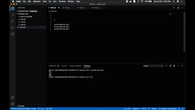 #18 Packages in Python | Python Packages | Python tutorials [Hindi] смотреть онлайн