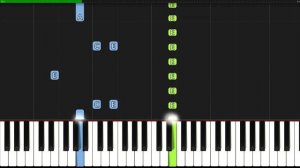 RUSH E | Medium Piano Tutorial I Sheet Music for Intermediate Pianists I SLOW