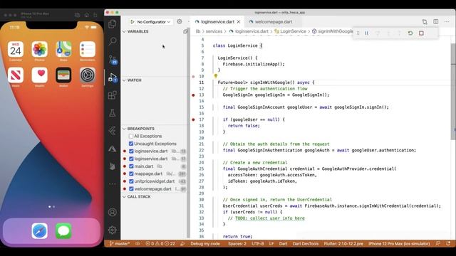 Signing In with a Google Account in Flutter via Firebase - Roman Just Codes (S1E9) смотреть онлайн