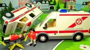 Игрушечный мультфильм для детей - История Скорой помощи! Видео про машинки.mp4