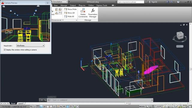 Learn AutoCAD 2013. File 14 01 смотреть онлайн
