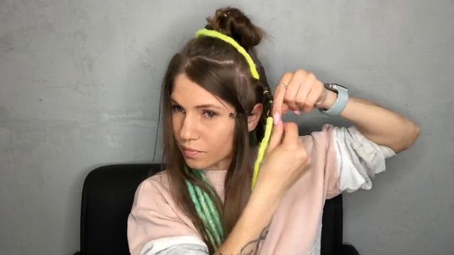 Сама себе заплетаю Де Дреды. Количество и вид Дред. смотреть онлайн