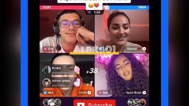 Shikoni Si Xhelozon Dajana Per Donzin - Donzi Flet Me Huba Buben- смотреть онлайн