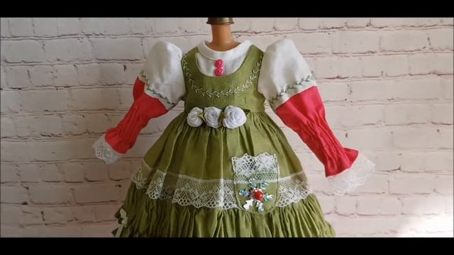 Рождественский наряд для Little Darling/ Christmas outfit for Little Darling смотреть онлайн