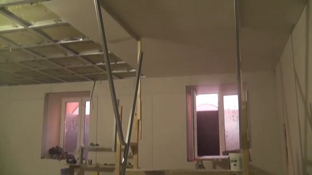 Приспособление для монтажа ГВЛ на потолок смотреть онлайн