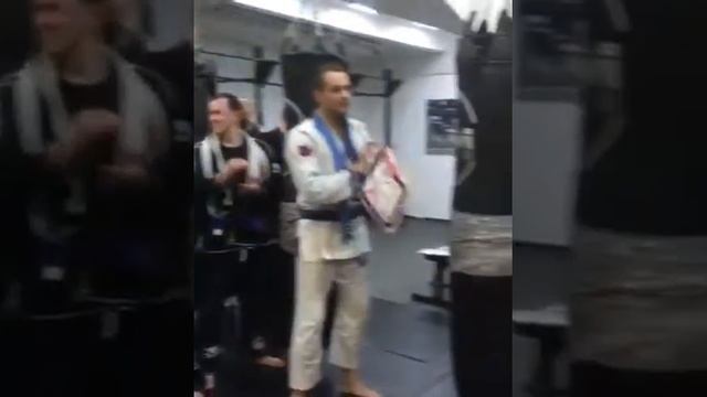 Риад Джамалбеков чёрный пояс (аттестация)