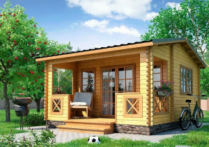 Дачный домик 3*6