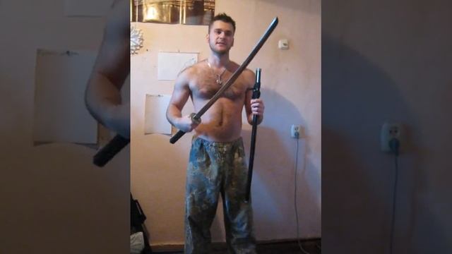 Катана самурайская "art gladius". Бордовые ножны. смотреть онлайн