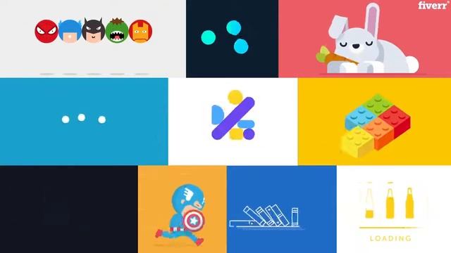 Make animated logo loader for your website - Best Logo Animation service смотреть онлайн