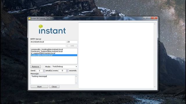 Email to IM Gateway for Microsoft Lync - Email Load Testing Client смотреть онлайн