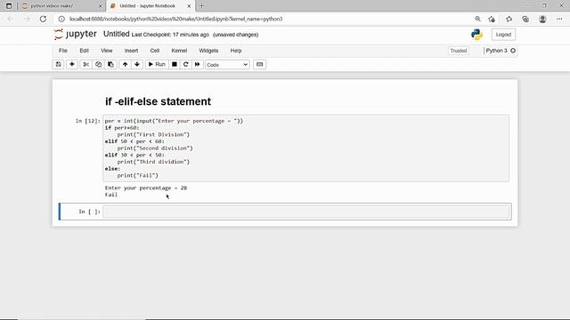 8. IF Elif Else Statement || And, Or, Assignment Operator in Python смотреть онлайн