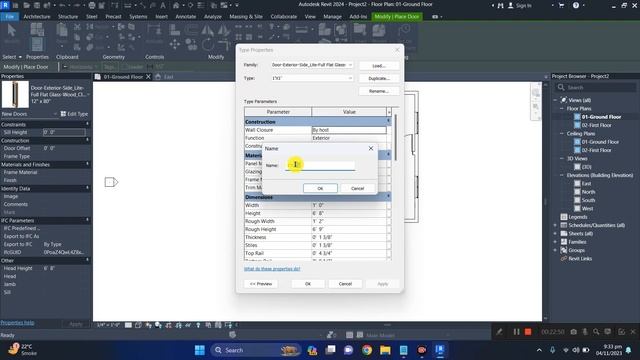 How to make/draw/create a house plan in Revit-2024 | part 01 | Class-04 | tutorial | Hindi/Urdu смотреть онлайн
