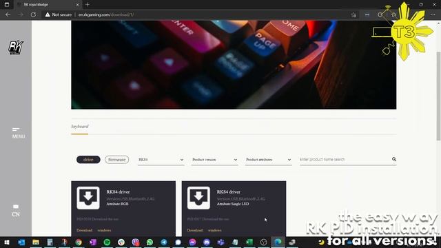 Royal Kludge how to find your PID and Software Installation for all keyboards (2021 Update) смотреть онлайн