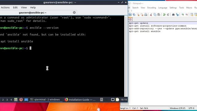 1. Ansible Installation смотреть онлайн