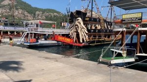 Турция. Турунч. Обзор набережной.