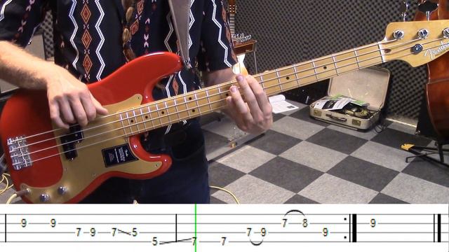 Standard - Blues - Bass - Tabs #13 смотреть онлайн