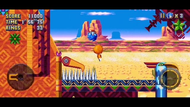 Sonic Mania on Android | Mirage Saloon Zone Gameplay as Sonic And Tails #sonic #playthrough #game смотреть онлайн