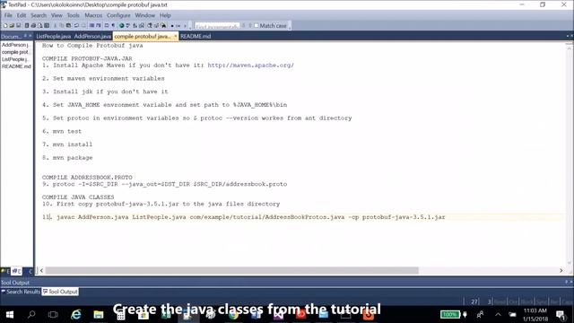 Protobuf Tutorial 5 Java Project For addressbook proto смотреть онлайн