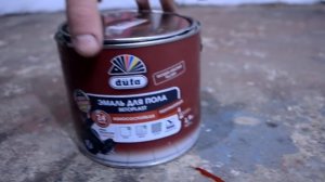 Чем покрасить бетонный пол, краска для пола моя история