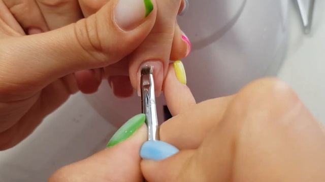 Втирка /как закрепить втирку/термо-база/коррекция ногтей #nailart #маникюр смотреть онлайн