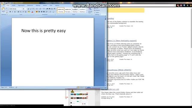 ROBLOX Site Tutorial: How to customize your ROBLOX Website смотреть онлайн