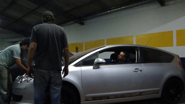 CITROEN C4 VTR + TURBO INTERCOOLER - FIRST START смотреть онлайн