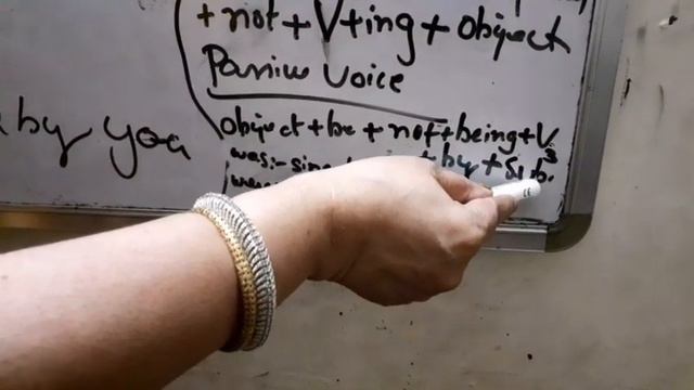 CHANGE THE VOICE( PAST CONTINUOUS TENSE) PART SIXTH смотреть онлайн