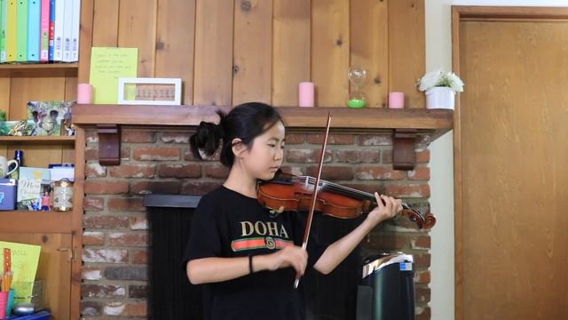 YooJung I Beginner Violin I May Song I Grace UnHae Kwon Violin Studios смотреть онлайн