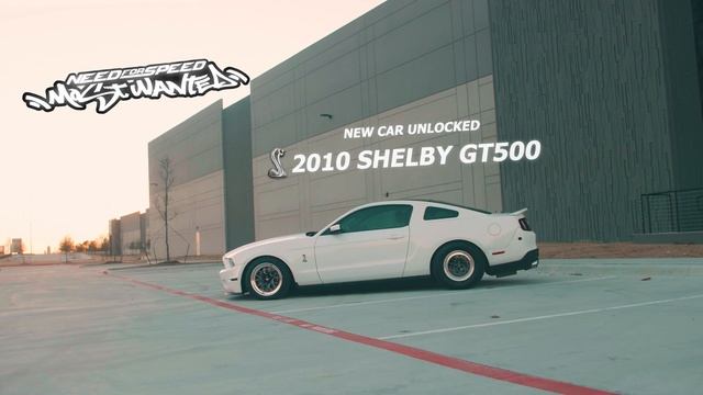 NFSMW - New Car Unlocked Edit - 2010 Shelby GT500 смотреть онлайн