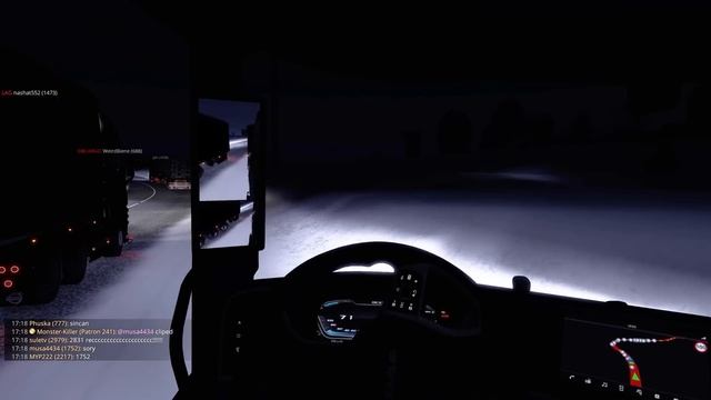 ЗАТОРМОЗИТЬ НЕВОЗМОЖНО | ЗИМНИЙ МОД в TruckersMP | iFlame смотреть онлайн