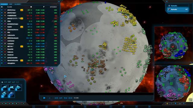 MASSIVE 10v10 on Stykades - Planetary Annihilation Cast 69 смотреть онлайн