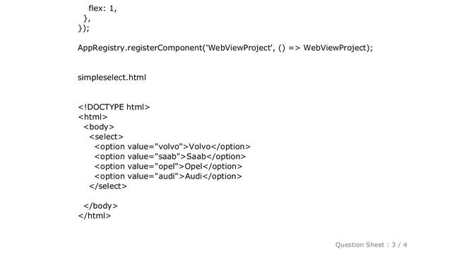 Android : React Native WebView html select not opening options on Android tablets смотреть онлайн