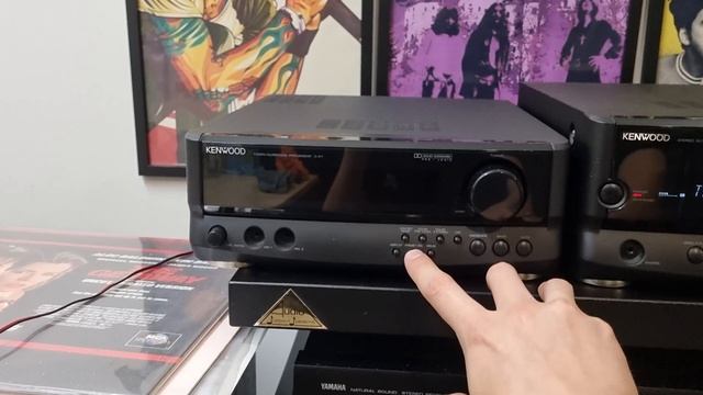 Kenwood C-F7 & A-F7 Preamp and Poweramp смотреть онлайн