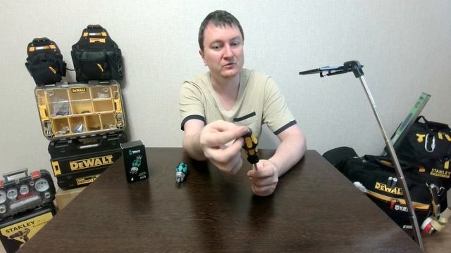 Wera трещотка Stubby RA 4 и ударная отвертка WERA 932 AS 1.2*7,0*138MM WE-018302