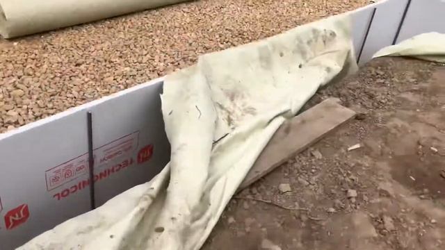 Монолитная плита. Подготовка. смотреть онлайн