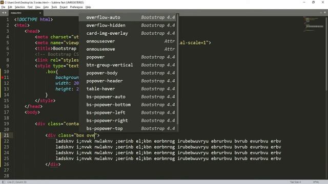 13. Overflow in Bootstrap 5 | Hindi - 2022 смотреть онлайн