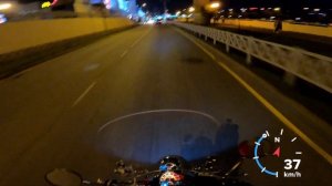 Динамика разгона 150 куб. скутера Vento Retro до 20, 30, 40, 50 и 60 км/ч.