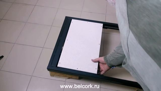 Двухдверный напольный люк под плитку смотреть онлайн