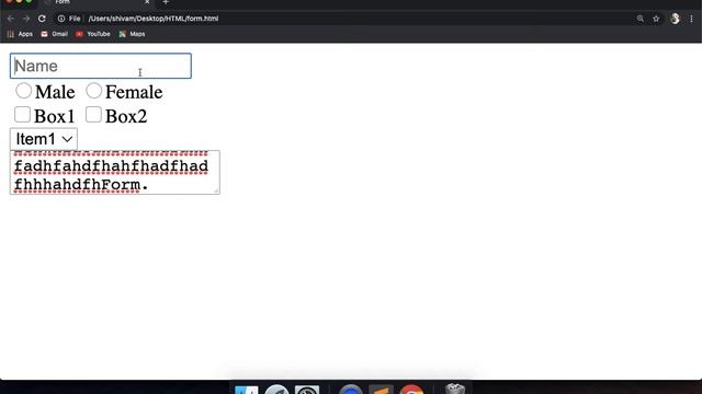 HTML Part-15 || Form Tag || Textarea Tag || Input Type Button смотреть онлайн