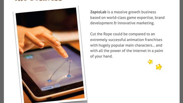 Мобильные игры: Опыт ZeptoLab