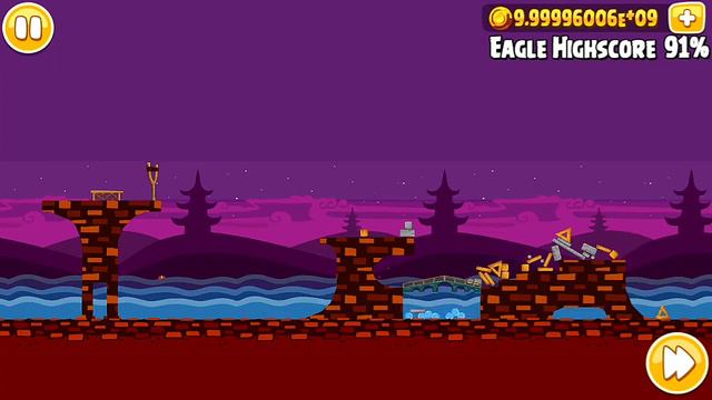 Angry Birds Seasons Moon Festival (Mighty Eagle) High% смотреть онлайн