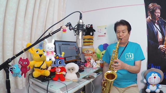 【サックスで吹いてみた】♯66【365日の紙飛行機 AKB48】大好きなチョコレートプラネットさんのモノマネ？で曲紹介〜（≧∇≦）【めちゃモテないサックス】【昭和のYouTuber】近藤淳 смотреть онлайн