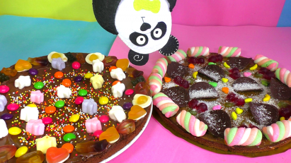 Как сделать сладкую пиццу для панды