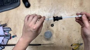 Ремонт автоматического зонтика - СОРВАЛСЯ ТРОС