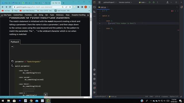 Exploring the New Addition of Match Case In Python | DesignerNDcode смотреть онлайн