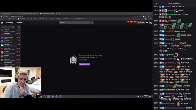 xQc React Disguised Toast Ban смотреть онлайн