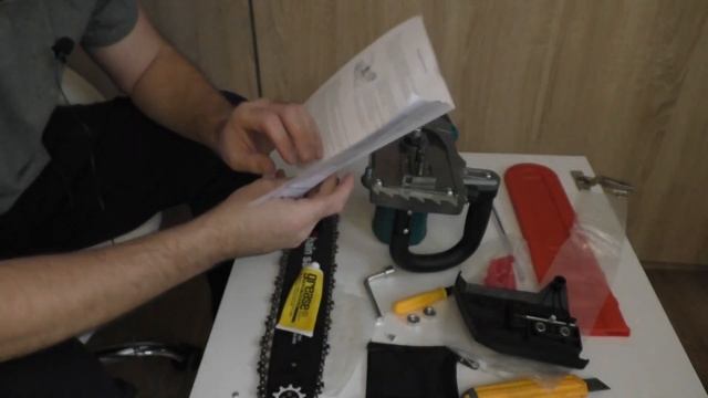 Цепная аккумуляторная пила из Китая с АлиЭкспресс смотреть онлайн