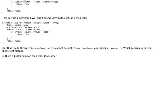Code Review: Finding Duplicates in Java смотреть онлайн