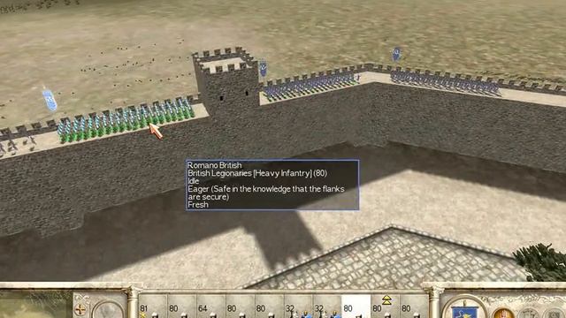 Rome Total War Barbarian Invasion Custom Battle 2 смотреть онлайн